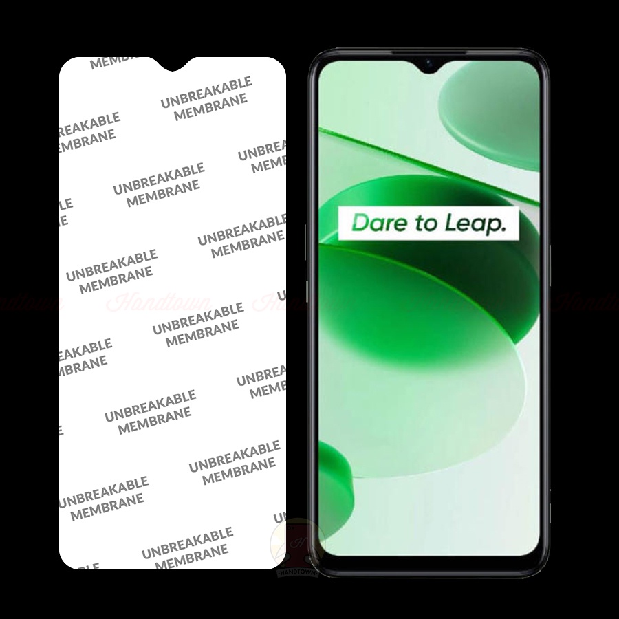 Dán PPF Realme C35 Dẻo Bảo Vệ Màn Hình Mặt Lưng Chống Xước Chống Va Đập Bụi Bẩn Vân Tay Handtown