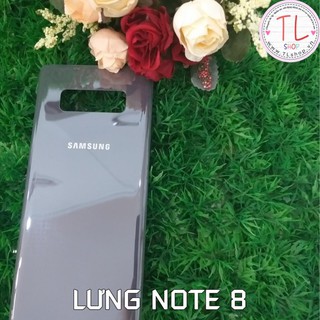 NẮP PIN SS NOTE 8 - LƯNG - VỎ SAMSUNG NOTE 8 - N950 có viền kính camera ngoài, viền lens