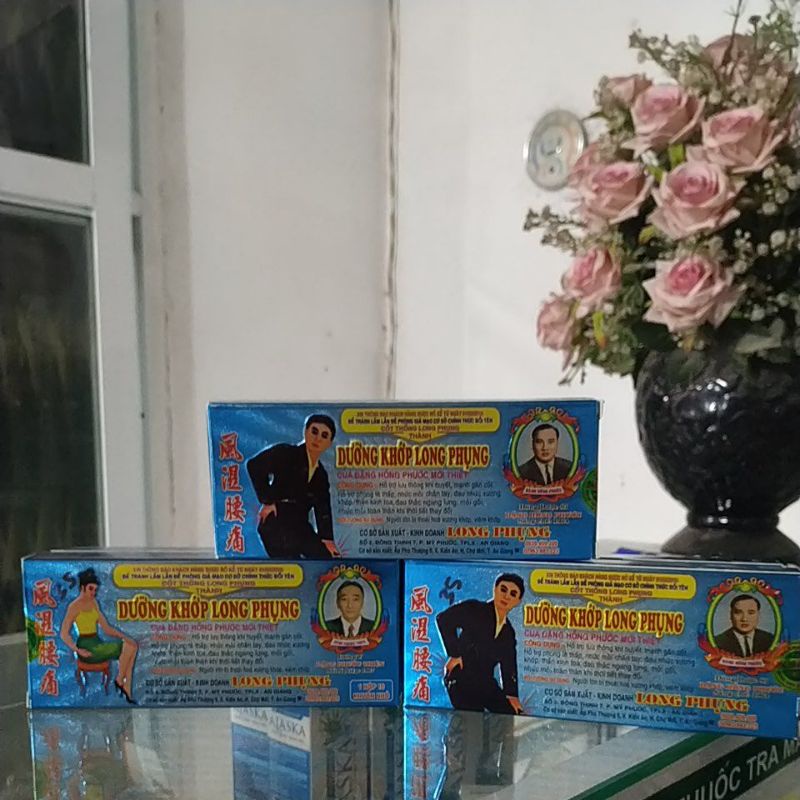 Combo 2hộp Dưỡng khớp long phụng viên hoàn giảm đau xương khớp