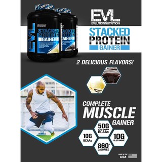 EVL Stack Protein gainer sữa tăng cân nhanh 12lbs (5.4kg)