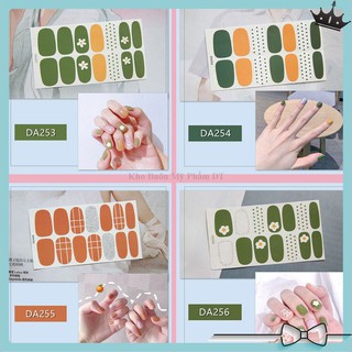 💅🏻 bộ nhãn dán móng tay trang trí 3d da241-da260💅🏻