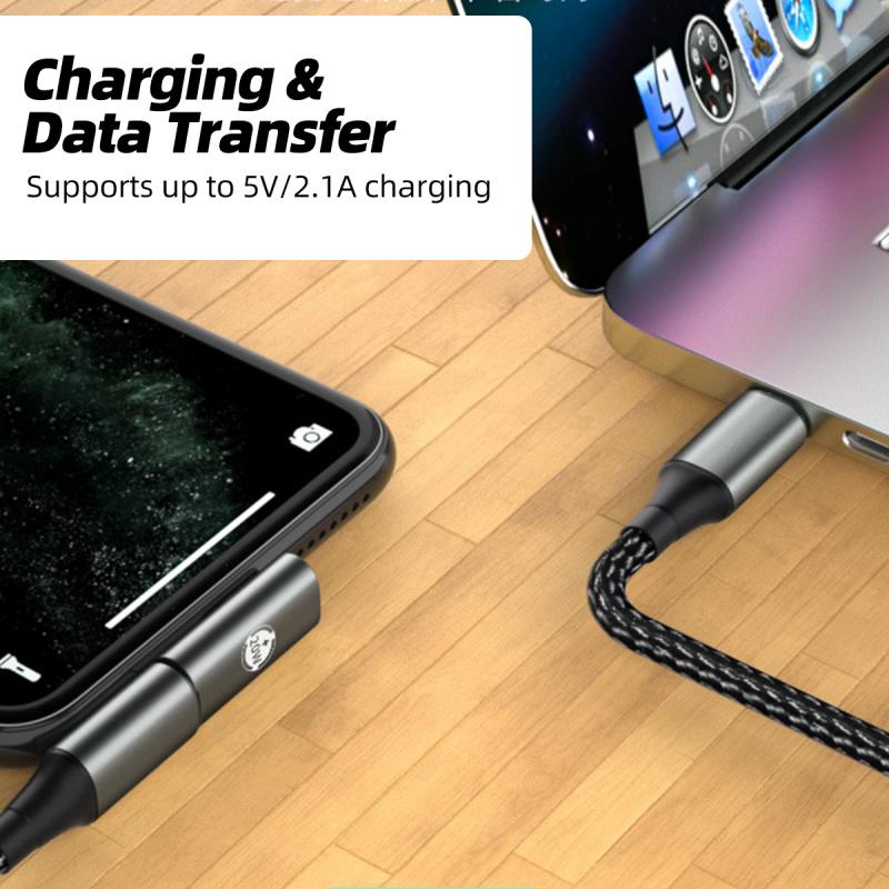 Đầu chuyển đổi dữ liệu nhanh HdoorLink PD20W từ USB C sang lightning thích hợp cho iphone