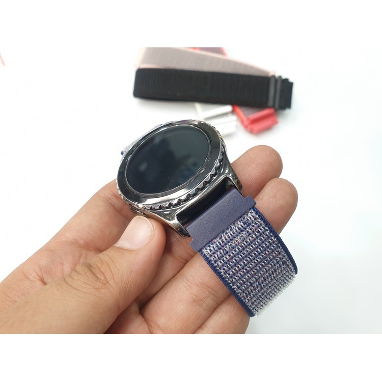 Dây vải thun đồng hồ 20mm, 22mm (chốt thông minh)