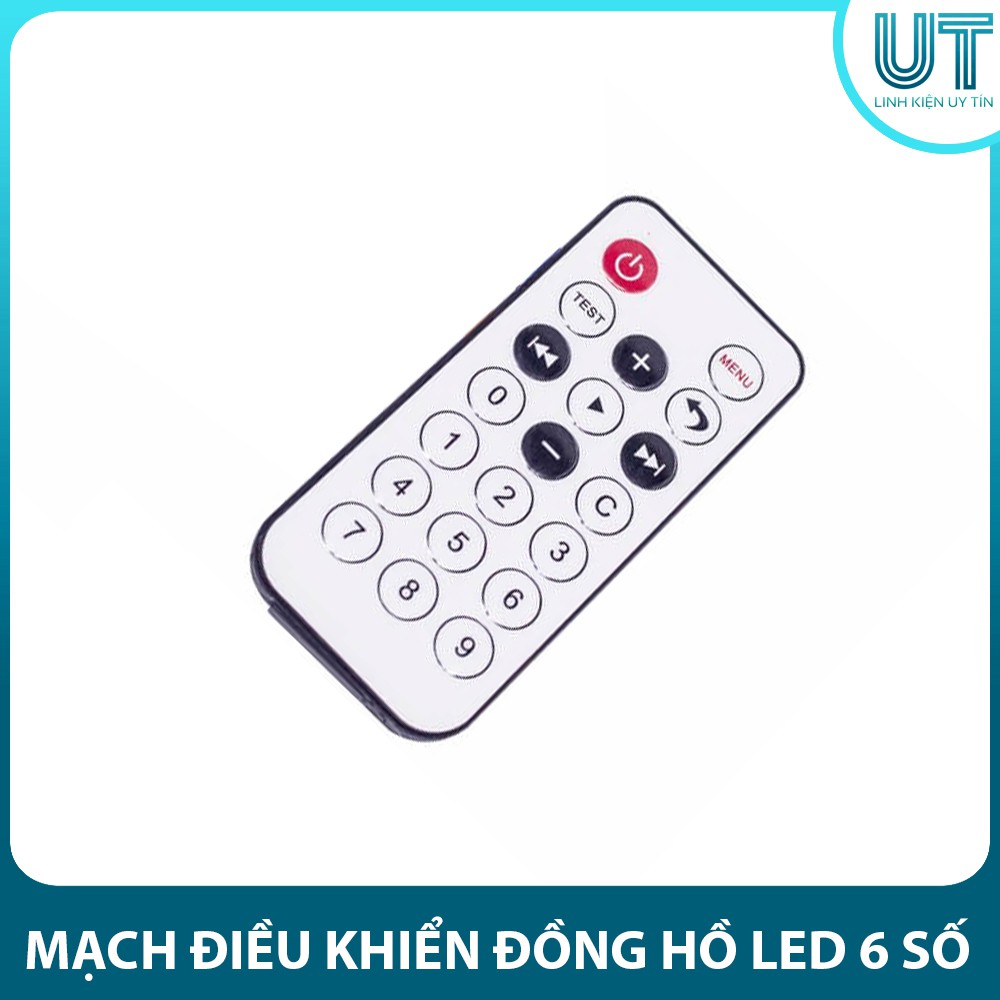 Mạch Làm Đồng Hồ LED  6 Số Mini OT0001