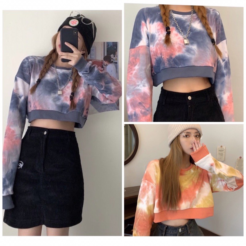 Áo sweater loang thời trang [NHÀ CỦA MÉO]