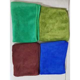 sét 5 cái Khăn lau đa năng Microfiber Siêu thấm nước (Màu ngẫu nhiên)
