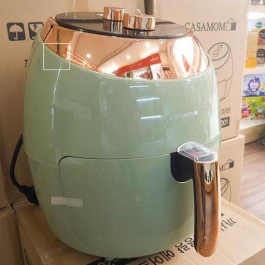 Nồi chiên không dầu Casamom 7l Xanh Ngọc, Nồi chiên chính hãng hàn quốc, Bảo hành 12 tháng SPX