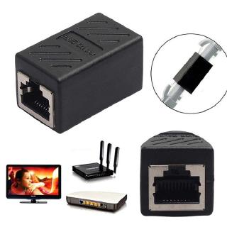 Set 1/2 khớp nối mạng LAN internet CAT6 RJ45 lỗ cắm sang lỗ cắm chuyên dụng