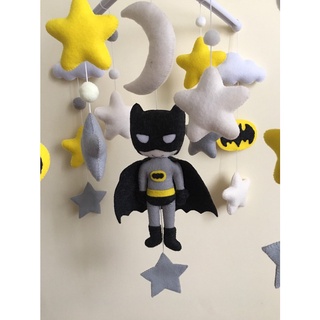 Đồ chơi treo nôi Batman ( Tặng kèm bảng tên bé)