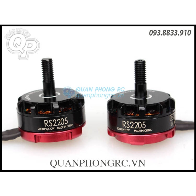 Động cơ motor RS2205 2300KV RaceSpec Brushless Motor CW/CCW 3-4S