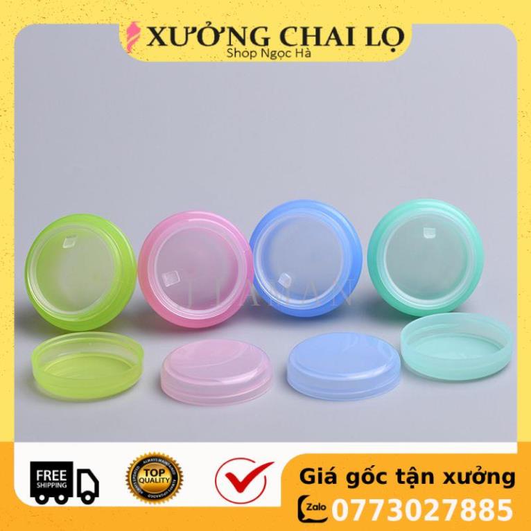 [RẺ VÔ ĐỊCH] [Combo 10sp] Hũ Chiết Mỹ Phẩm ❤ Hũ nhựa đựng kem Face 20g , Hũ Nấm chiết mỹ phẩm , phụ kiện du lịch