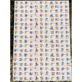 Stickers khen thưởng khổ A4