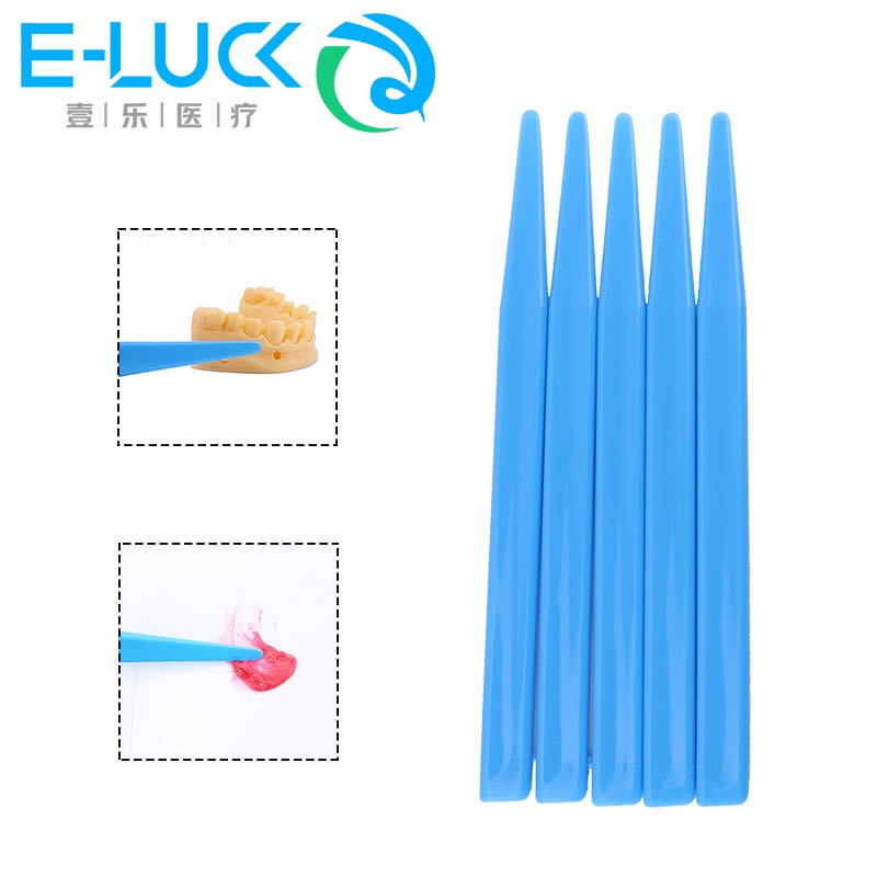 Set 5 Dao Nhựa Trộn Xi Măng Chuyên Dụng Cho Nha Khoa