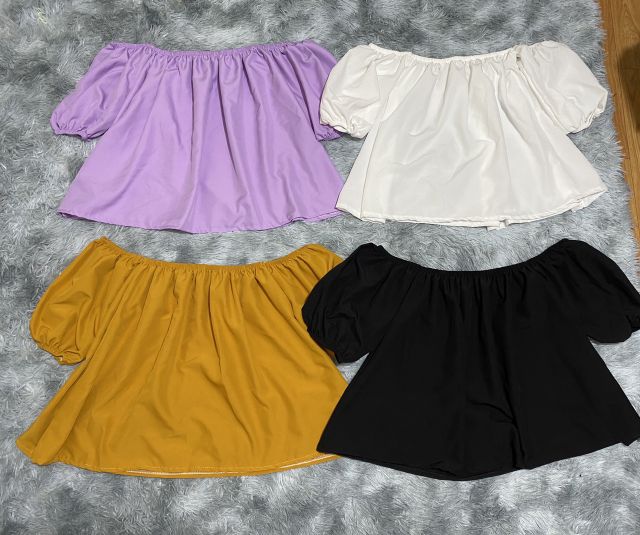 Áo bệt vai from rộng