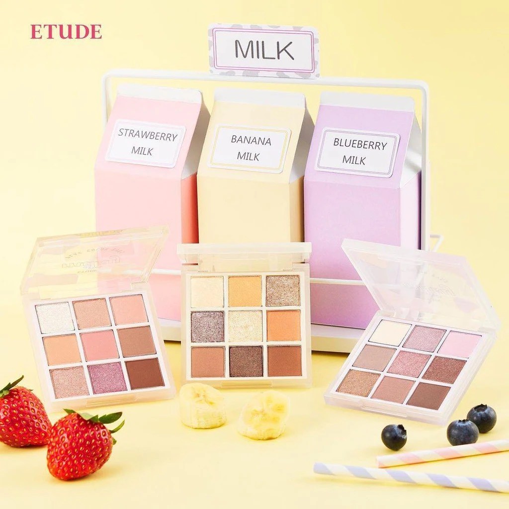 Phấn Mắt Etude house Play Color Eyes Milky New Year 9 ô siêu xinh