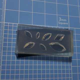 Khuôn silicon đúc hạt đá  resin 3d KHC-04