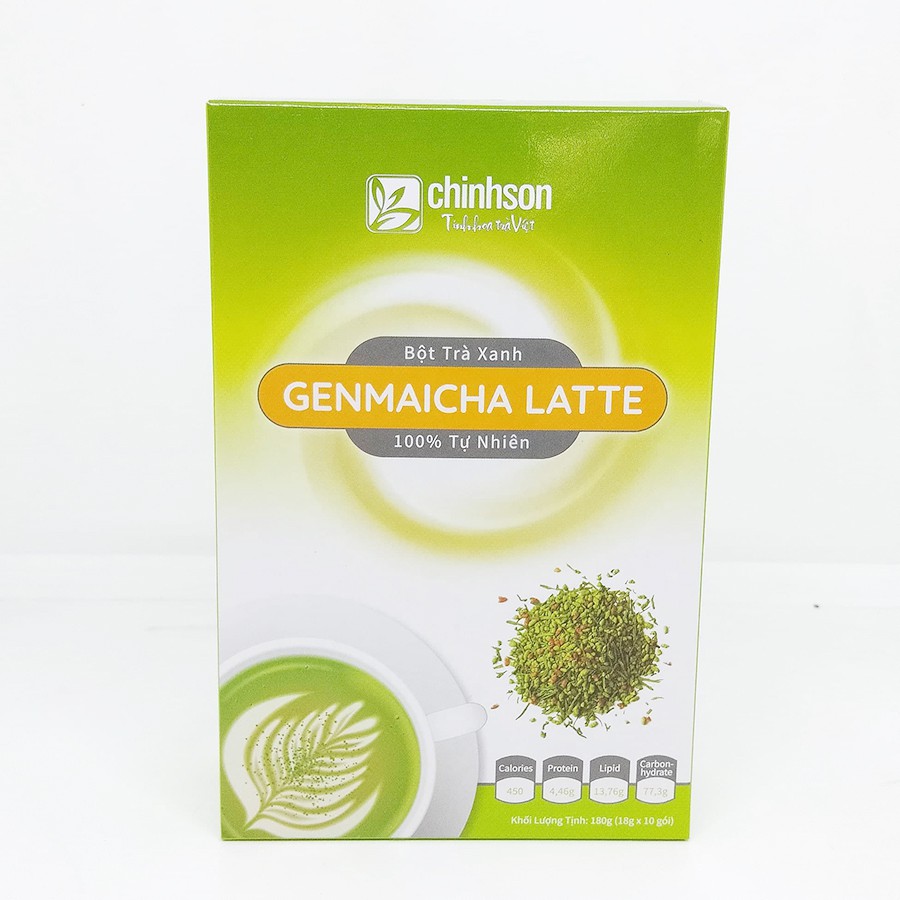 Bột Trà Matcha Gạo Lứt Chính Sơn Genmaicha Latte