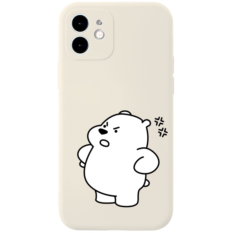 Ốp điện thoại JEERO hoạt hình cặp đôi dễ thương đẹp ngộ nghĩnh mềm Compatible for iPhone 15 14 13 12 11 Pro Max SE 2020 X XR XS 8 7 ip 6S 6 Plus kute HFC250