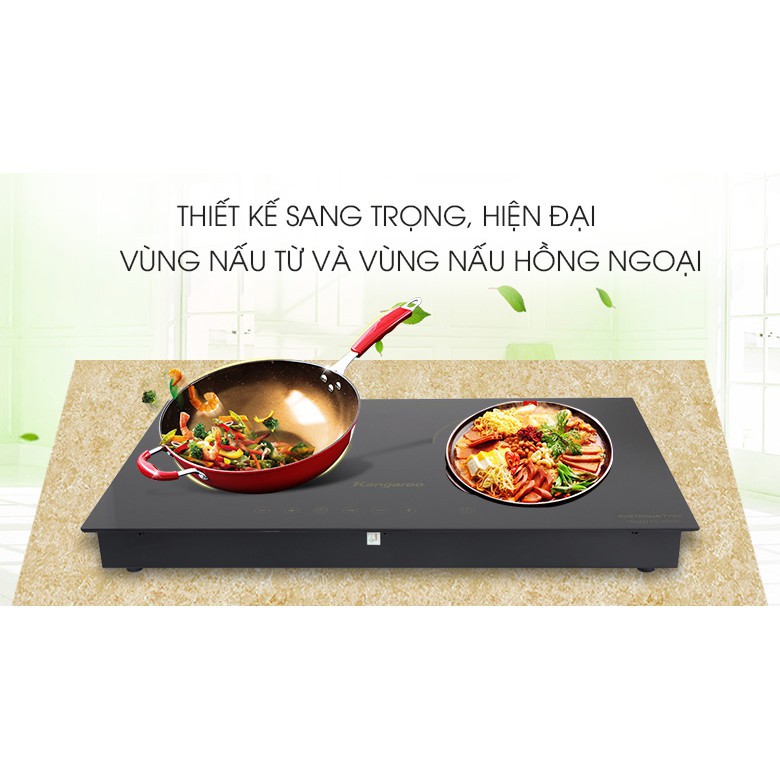 Bếp từ hồng ngoại Kangaroo KG499N