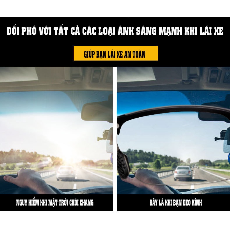 Kính Mát Phân Cực Dưới Nước Thiết Kế Nhìn Xuyên Thấu Cho Nam