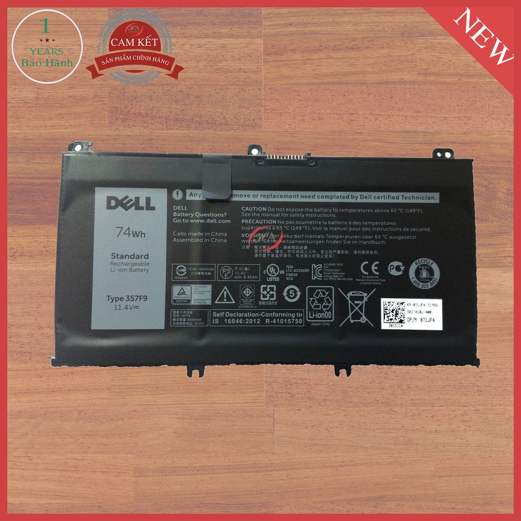 Pin dell Inspiron 15 7559