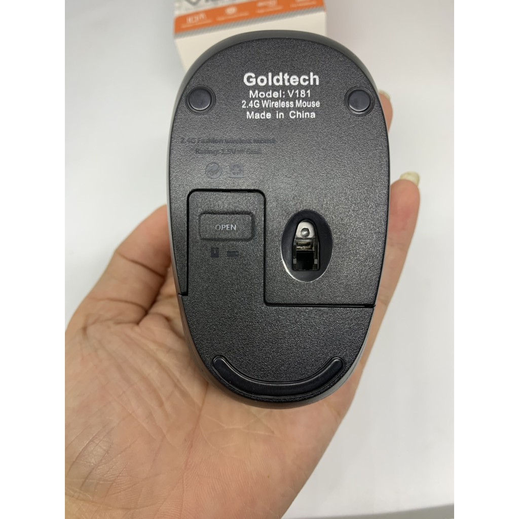 Chuột không dây Goldtech V181 chính hãng bảo hành 12 tháng