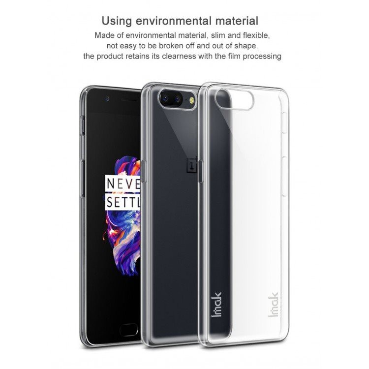 [Chính hãng iMak] Ốp Lưng OnePlus 5 Nano Trong Suốt