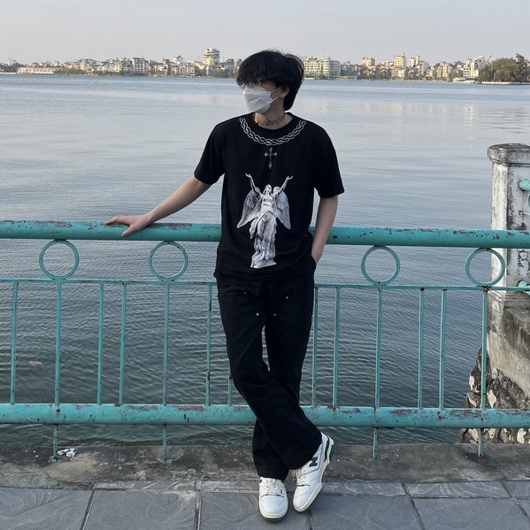 Quần Double Knee Kaki, Khoá Kéo PLAYAZ