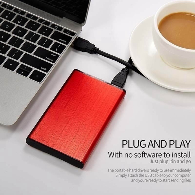 Hộp Đựng Ổ Cứng Usb 3.0 2.5 Inch Bằng Hợp Kim Nhôm Màu Đen | BigBuy360 - bigbuy360.vn