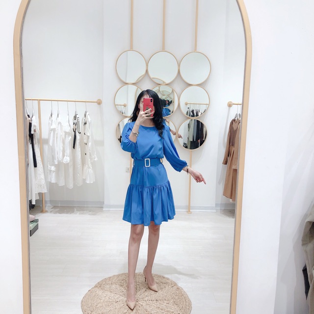 Ảnh Thật - Váy đuôi cá kèm đai