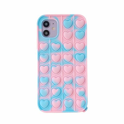 Ốp điện thoại đồ chơi bấm bóng giải tỏa căng thẳng cho Samsung Galaxy A20 A30 A50S A30S A50 A51 A71 A21 A31 A12