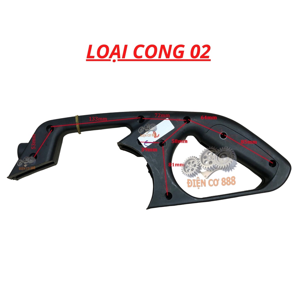 Tay cầm máy cắt sắt - Có 3 kiểu dáng khác nhau