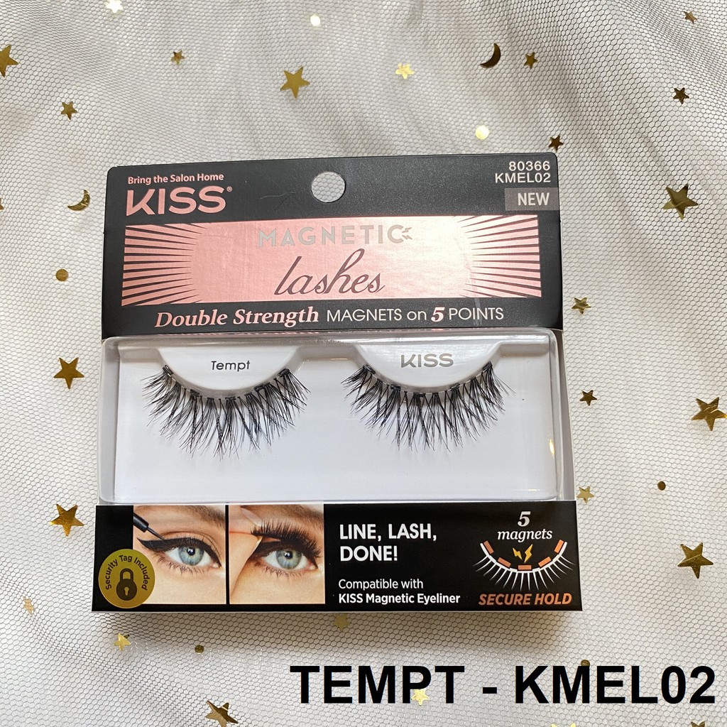 Mi Giả Nam Châm Kiss New York Magnetic Eyeliner & Lash Kit