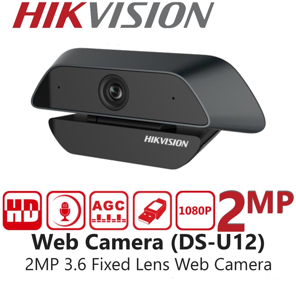 Webcam HIKVISION DS-U12 (1920 × 1080) - Hàng chính hãng