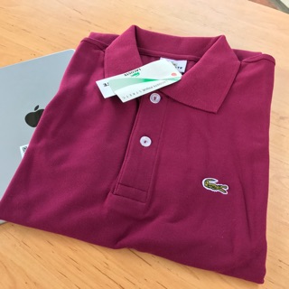 MÃ GIẢM GIÁ: THUNTT - Áo Thun Cá Sấu Nam Đỏ Đô