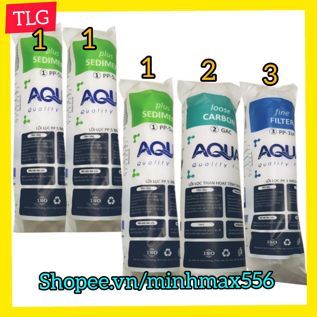 [UY TÍN SỐ 1] LÕI LỌC NƯỚC SỐ 2 AQUA CAO CẤP | LÕI LỌC NƯỚC AQUA