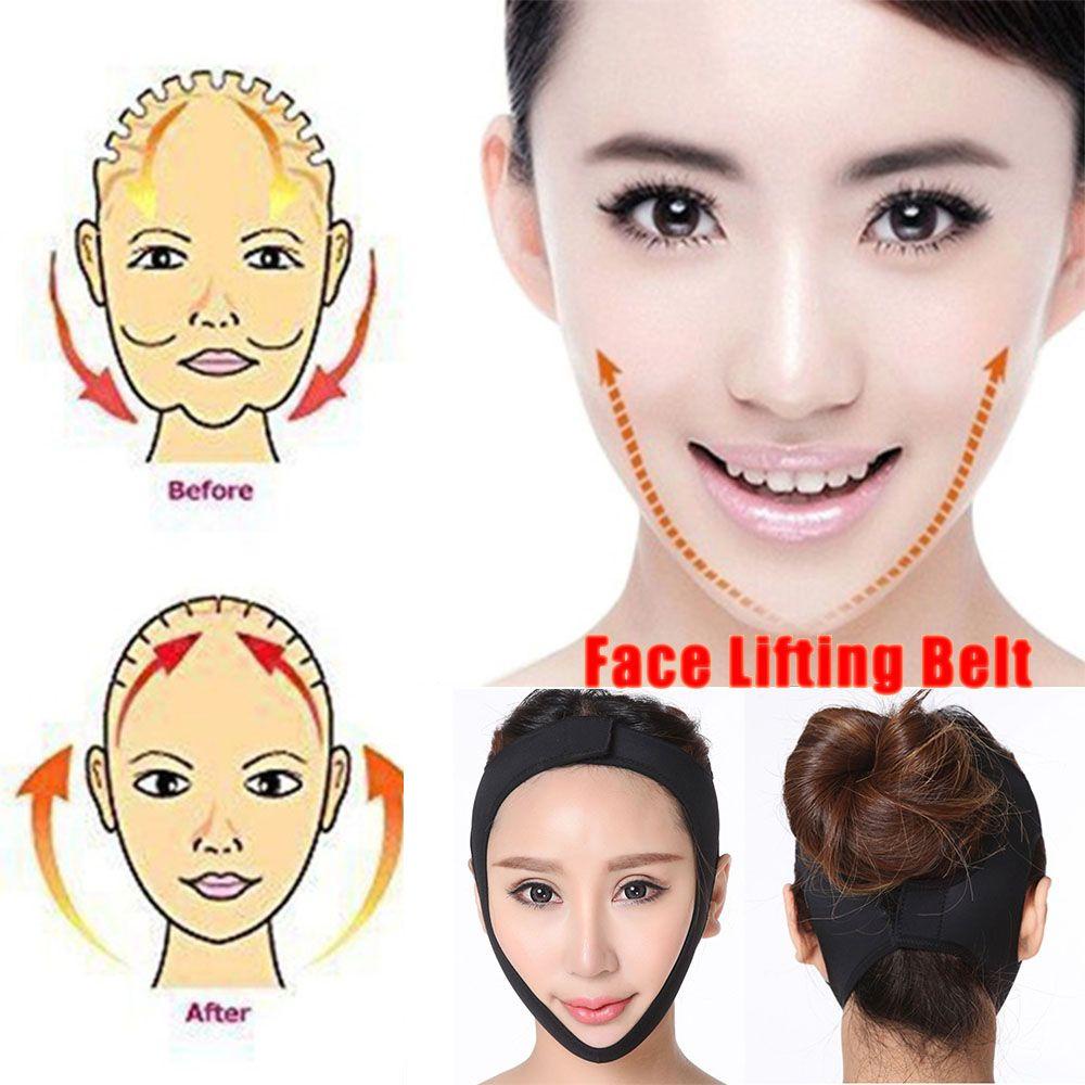 Đai Đeo Nâng Cơ Mặt Co Giãn Thoáng Khí Chống Chảy Xệ Giảm Nếp Nhăn