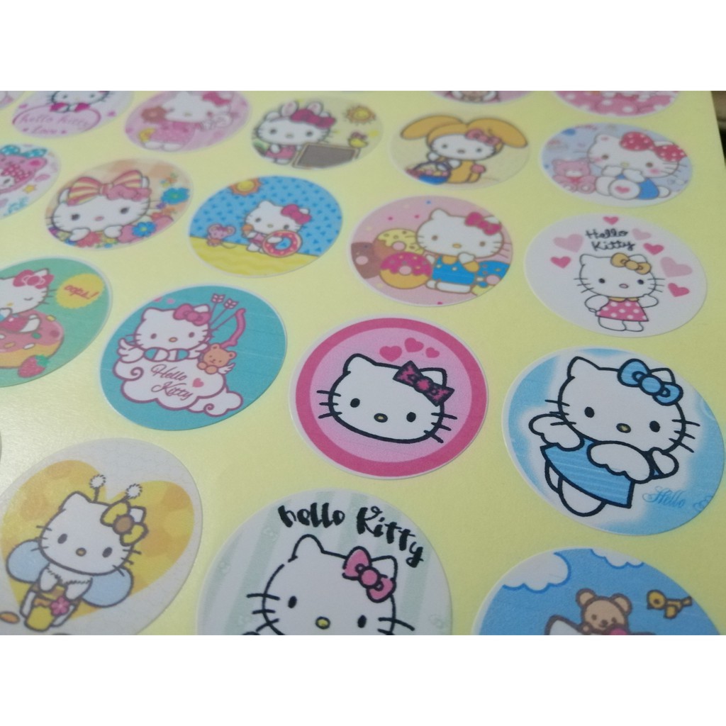 🔥30 hình dán sticker hình HELLO KITTY 🔥