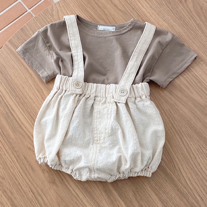 BÍ NGÔ Set yếm kèm áo cho bé mã 535775