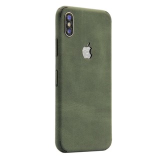 Dán da full viền cho iphone X/xs, làm từ da thật cao cấp