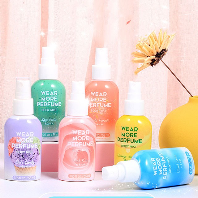 Nước Hoa Nữ Xịt Thơm Body Mist Wear More Perfume Hương Trái Cây 55ml