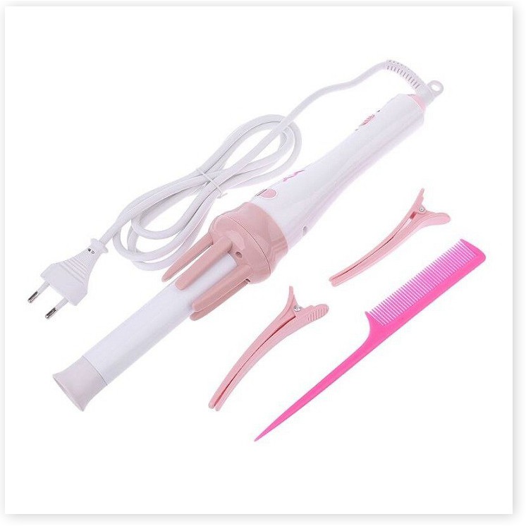 Máy uốn tóc xoăn tự động mini – Máy làm tóc, uốn tóc xoăn (tặng kèm lược và kẹp)