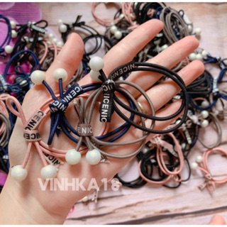 [ QUÀ TẶNG ] Buộc Tóc Dây Đôi Nơ Trai Siêu Xinh 💋