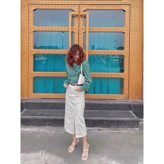 [Order] Áo sơ mi kẻ cổ vest 4 khuy