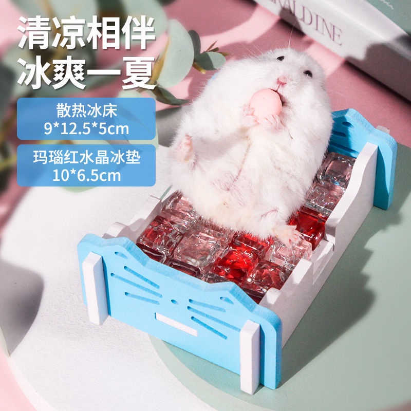 Đá Tản Nhiệt, Thảm Thủy Tinh Làm Mát Mùa Hè Phụ Kiện Cho Hamster - iPet Shop