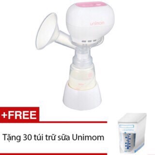 [BH 12 tháng chính hãng] Máy Hút Sữa Điện Đơn Smart Eco UM871159/Kpop UM871104 - Tặng kèm 30 túi trữ sữa Unimom