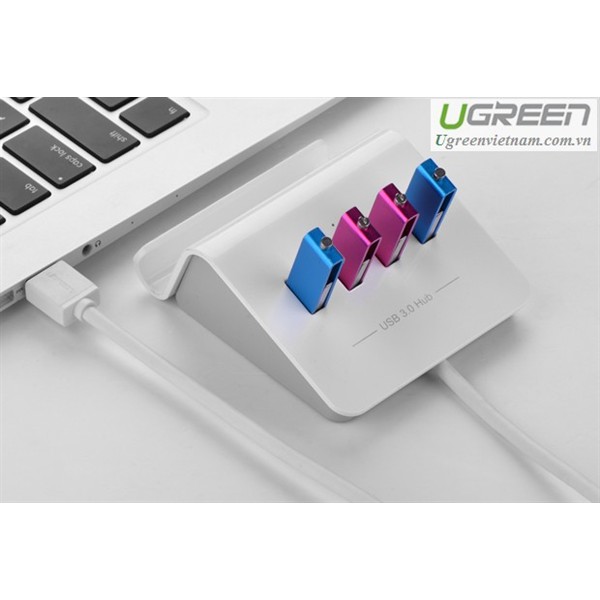 Bộ Chia 4 Cổng USB 3.0 Hỗ Trợ OTG Ugreen 20280 Chính Hãng