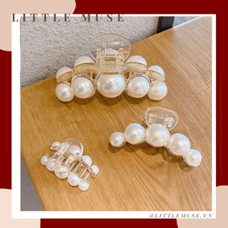 Kẹp tóc nữ đính hạt ngọc Little Muse kiểu dáng sang trọng cho nữ