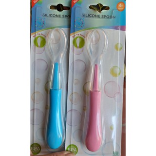 Thìa silicone siêu mềm Ami - Thái Lan - cho bé từ 4 tháng tuổi