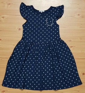Đầm bé gái size đai H&m